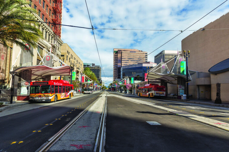 Cities Move Toward Renewable Power for Transit